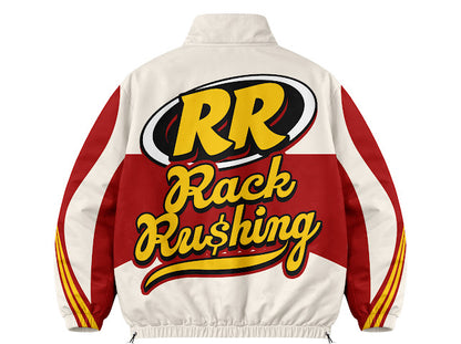 Red and yellow RR windbreaker set